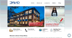 Desktop Screenshot of denvervirtualoffices.com